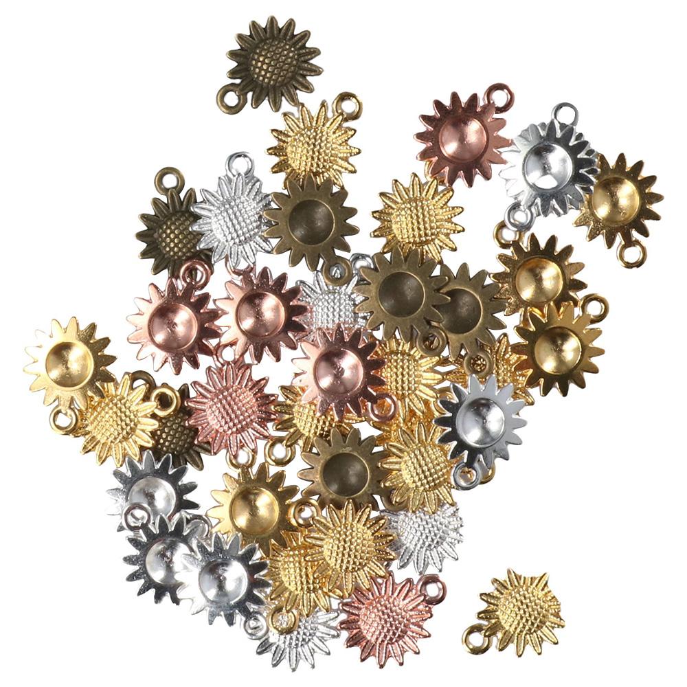 

Посеребренный кулон Подвески из подсолнуха Подвески Бусины из подсолнуха Аксессуары своими руками