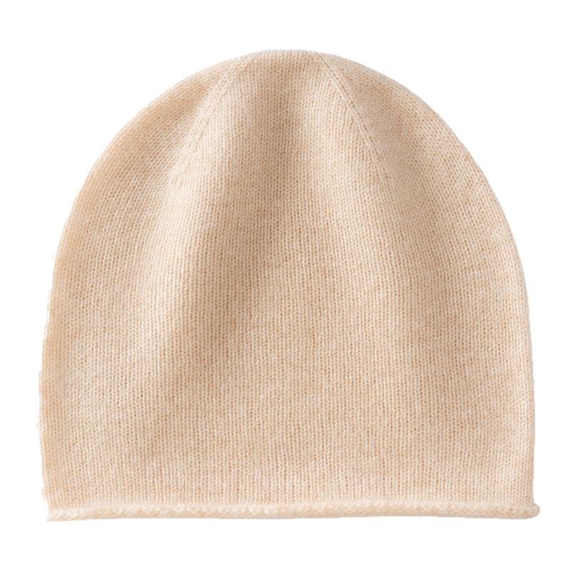 % Reine Kaschmirmützen Herbst und Winter neue gestrickte Kaschmirmützen für Herren und Damen Stapelmützen warme Babymützen