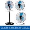 18'' 3-in-1 Table/Wall/Floor Fan 110/220V Electric Fan, Popular In Africa, Southeast Asia, and South America