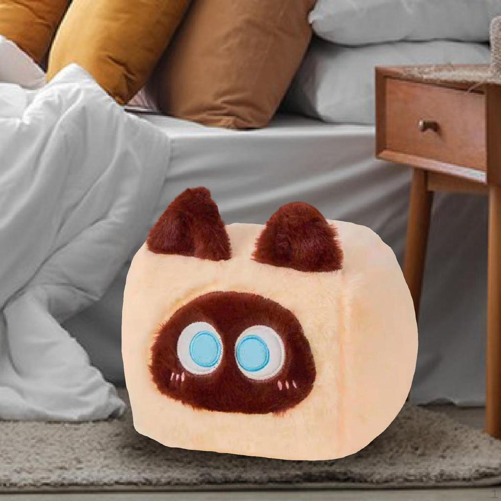 Cat Plush Pillow Stuffed Animal Cushion Cute, Home Decor,Cat Toy Throw for