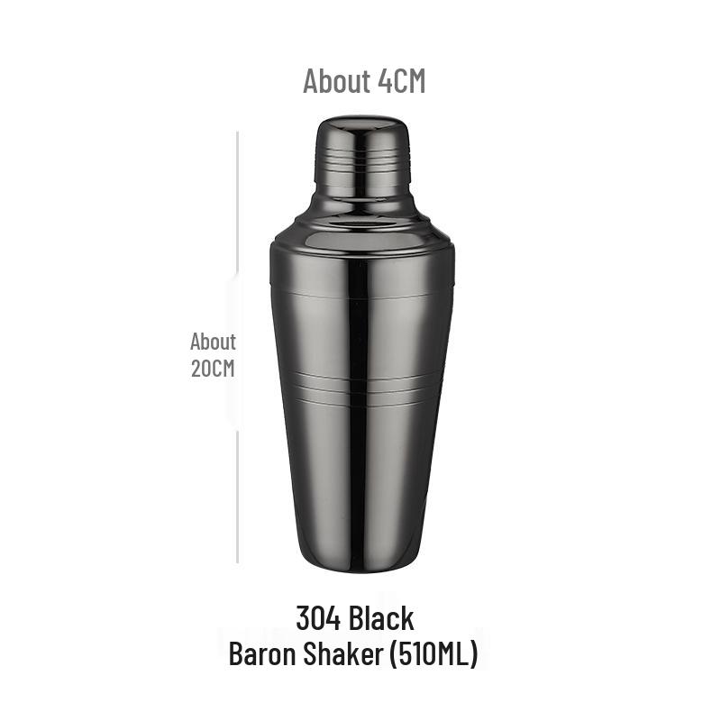 Boston 304 Stainless Steel Cocktail Shaker Set - Bar Tool Kit