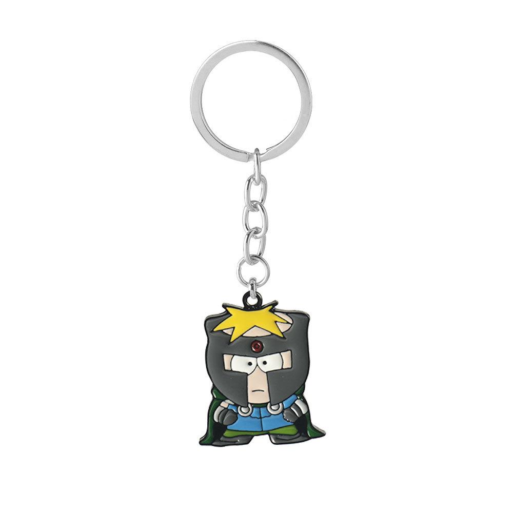 South Park Character Alloy Keychain Accessories - European & American Anime Style