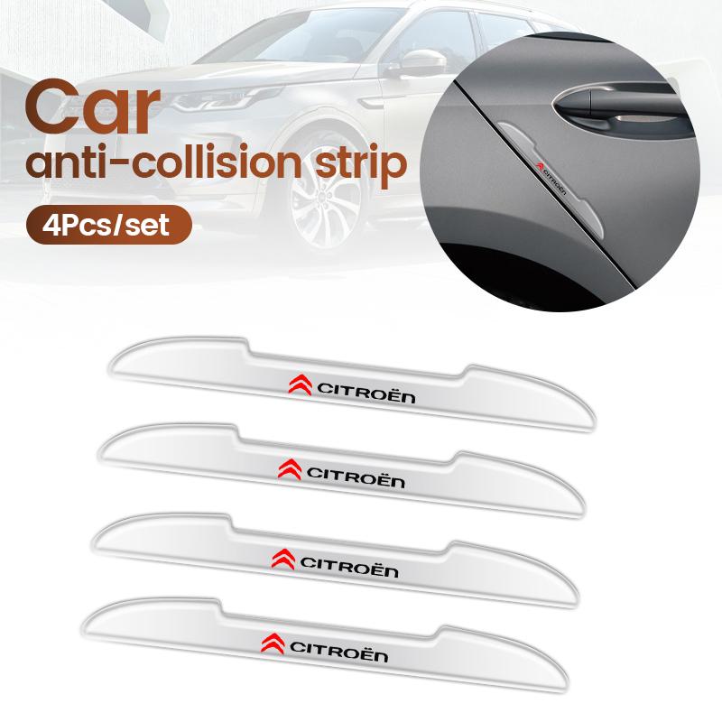 Transparent Car Door Edge Protector Stickers Anti Collision Strips For Citroen C4 C5 C3 C4L C8 Berlingo Xsara Cactus Accessories ait256