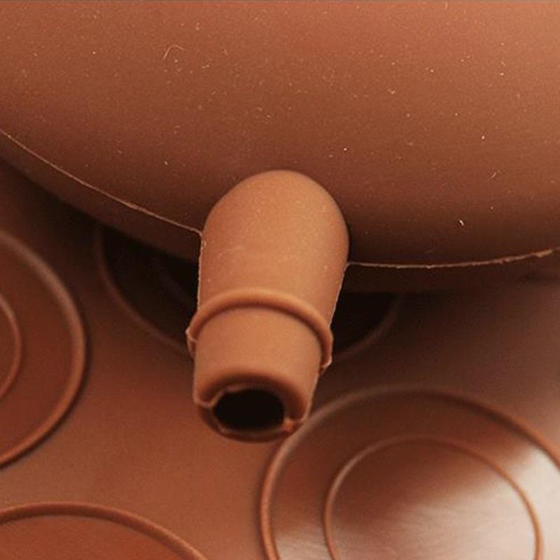 Formă pentru copt Oală mare de patiserie Macaronuri reutilizabile Mucegai pentru copt Dispenser unt Instrumente pentru fondant Materiale pentru decorarea torturilor