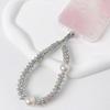 Beaded Pearl Wristlet Handbag: Chic Hanging Phone Lanyard, Little Fragrant Style, Durable and Stylish