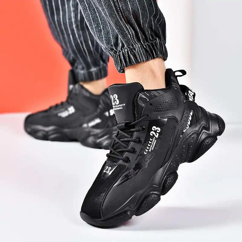 Ecoleather 39 Sneakers Men Walking Shoes Running Trainers Shoes For Men Sports Man Comfortable Type Athlete Teniz