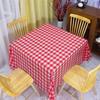 ZISIZ Disposable Plastic Grid Tablecloth