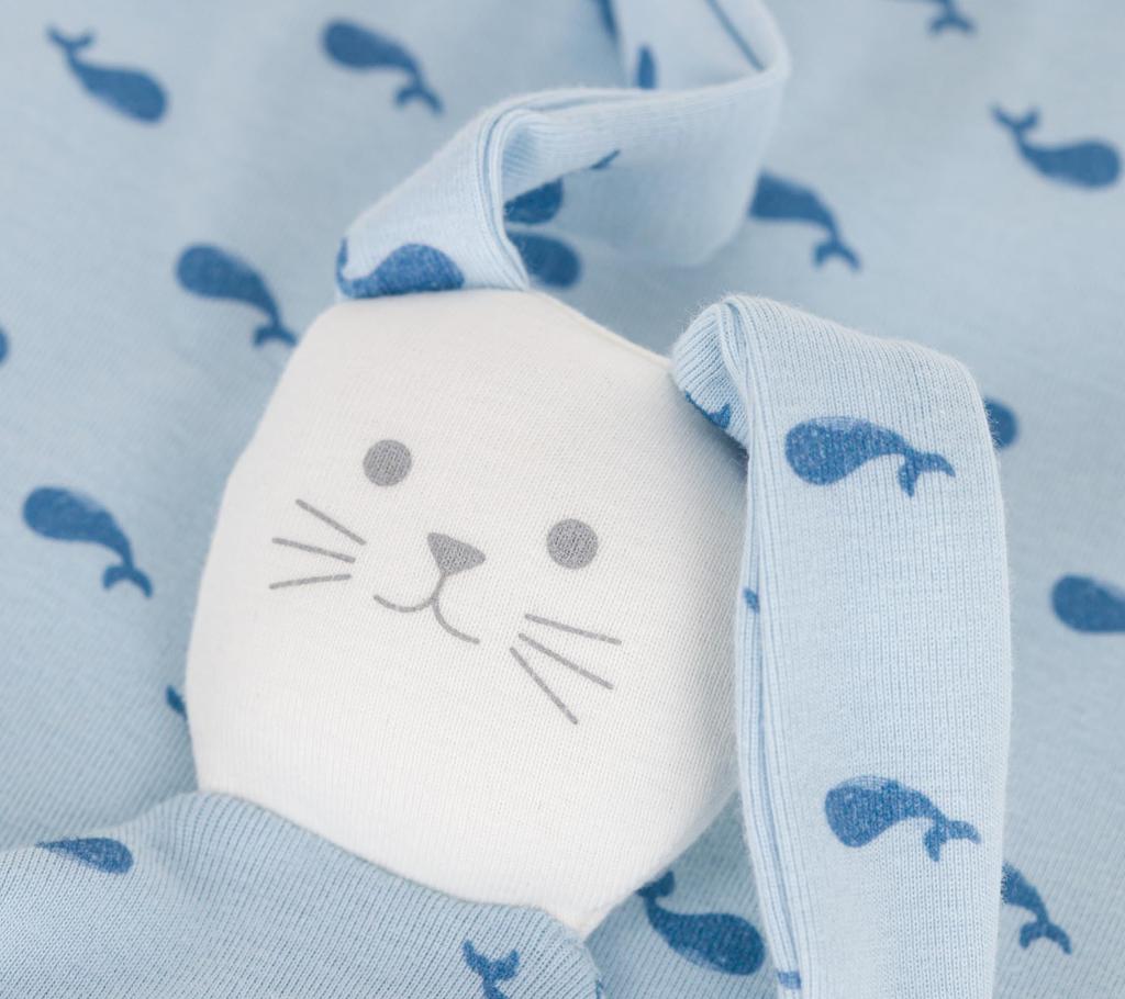 Doudou A0CIV Light One Size [Petit Bateau] Blue/Blue