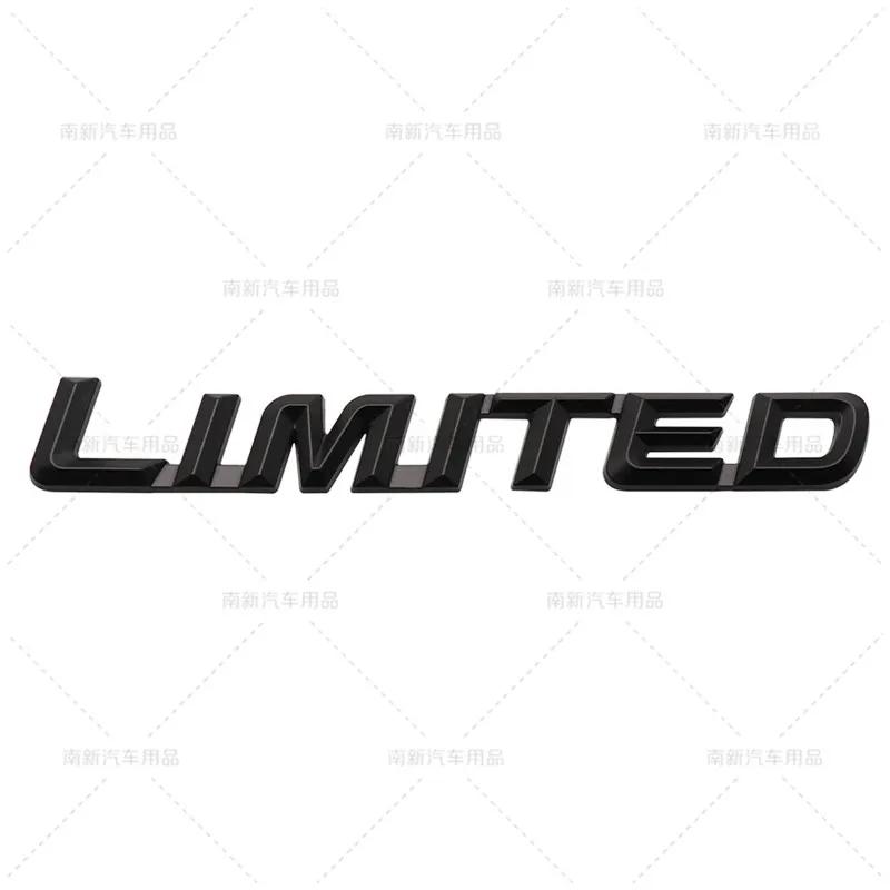 Metal 3D limited logo badge, car bumper badge suitcase sticker for Jeep Compass Wrangler Renegade Patriot Grand Cherokee stickers
