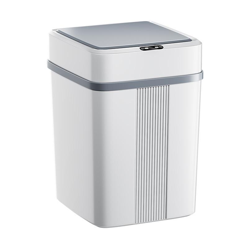 Induction Type Trash Can Large Capacity Household Trash Bin Fully Automatic Intelligent Kitchen Garbage Bin Clean Accessories