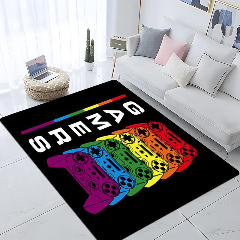 Game Handle Carpet Yoga Living Room Crawling Mat Doormat  Living Room Area Rug Games Area Washroom Floor Mat Cute Rug Doormat