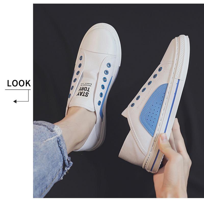 Old Beijing Cloth Shoes Men's Shoes Spring and Autumn New Men's Leisure Summer Breathable Work Shoes Canvas Shoes Men's