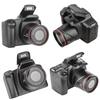 1080P 16MP Digital Mini Camera Wide-Angle Lens 16X Zoom Vlogging Camera with 2.4 Inch LCD Screen Video Recorder for Photography
