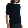 NobodyÂ´s Child Womens/Ladies Velvet Gathered Sleeve Top