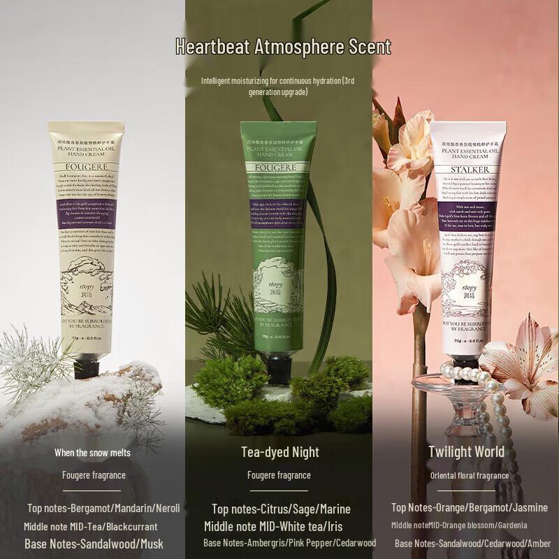 Roonka Perfumed Botanical Hand Cream Set (3 x 75g)