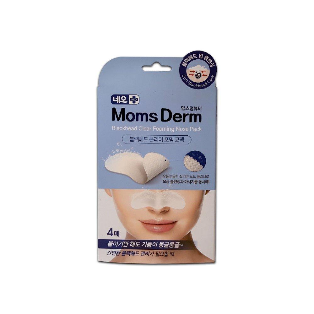 Neo Moms Derm Beauty Blackhead Clio Forming Nose Pack 4 Pieces, 8 Pieces