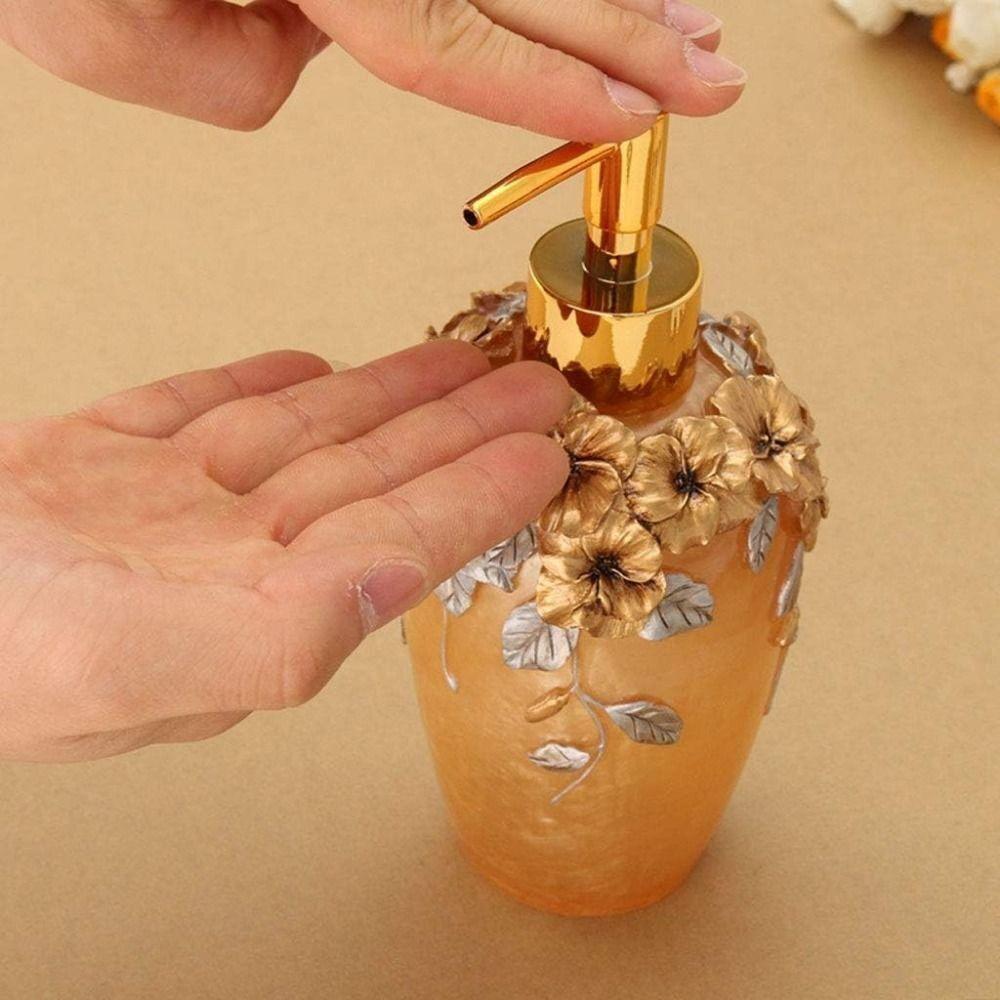 Dozator Reîncărcabil pentru Loțiune Lichidă Recipient pentru Șampon Sticlă pentru Depozitare Cosmetică