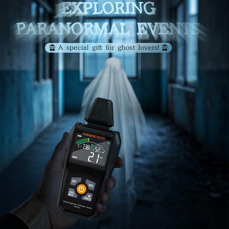 ET01Pro Professional EMF Meter 30Mhz~8GHz Radio High Frequency Electromagnetic Radiation Detect Electric/Magnetic Field Tester