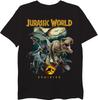 Tricou de alergare Jurassic World pentru băieți Dominion Raptor & T-rex Unisex Topuri streetwear de vară Cămașă amuzantă Camiseta Hombre