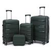 20-inch Unisex Trolley Suitcase with Travel and Cosmetic Bag