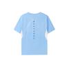 Skechers Comfortable Sports Pullover Round Neck Solid Color T-Shirt Kids Tops P226B012-02GK