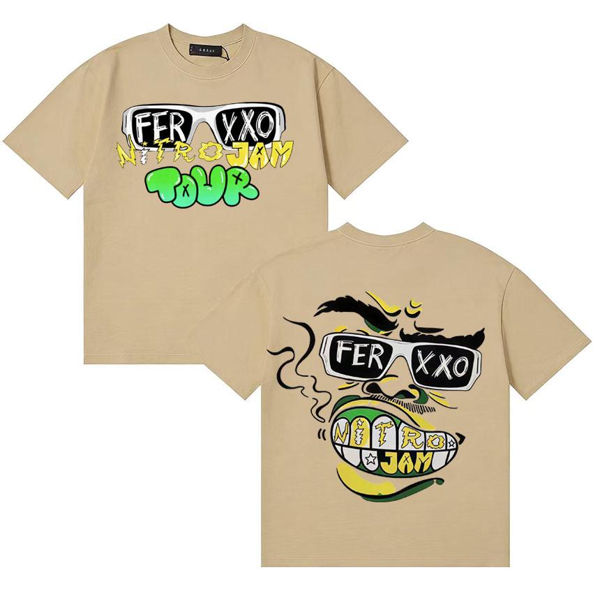 Feid Ferxxocalipsis Album Graphic Tshirt Streetwear Fashion Print Tees Summer Casual Oversized Gothic Clothes Hot Sale Teenagers