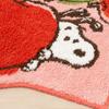 Senko Snoopy Fresh Fruit Toilet Approximately 58 x 60 Character and Animal 72671 Mat, cm, Red, Design,