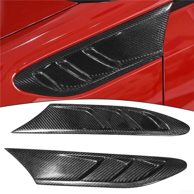 Side Fender Fin Vent In Carbon Fiber For Subaru BRZ Toyota 86 GT Scion FR-S 2012- Exterior Accessory Parts