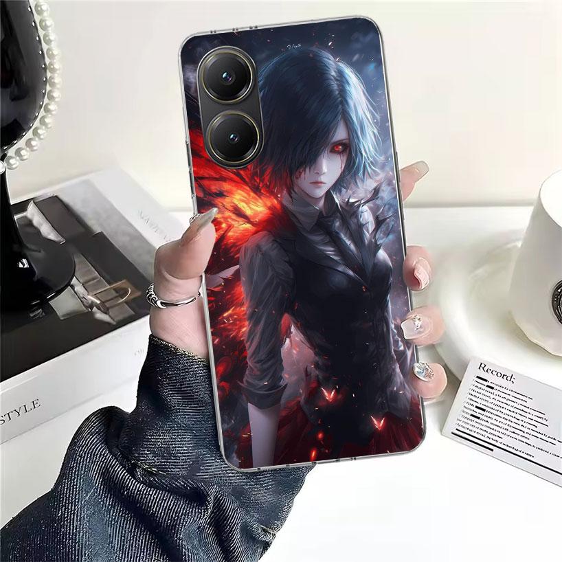 

G-Ghoul Токио Тоука Кирисима Мягкий чехол для телефона для Xiaomi Redmi 15C 15 13C 13 Poco X5 X6 X7 F7 Ultra M7 12C 12 10 10C 9C 9A 9T 9 Redmi 10A