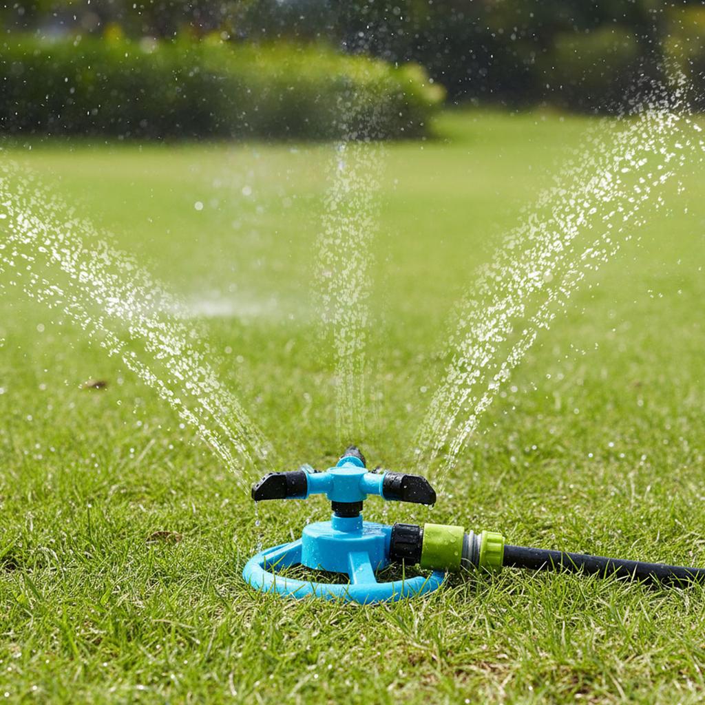 360 Degree Quick Coupling Lawn Watering Nozzle Multi-Purpose Anti-Clog Water Sprayer Wear Resist Garden Irrigation Supplies