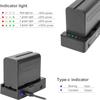 NP-F Battery Charger Metal Battery Adapter Plate Cold Shoe Adapter 1/4in For NP-F550 F750 F970 For BMPCC 4K 6K DSLR ILDC