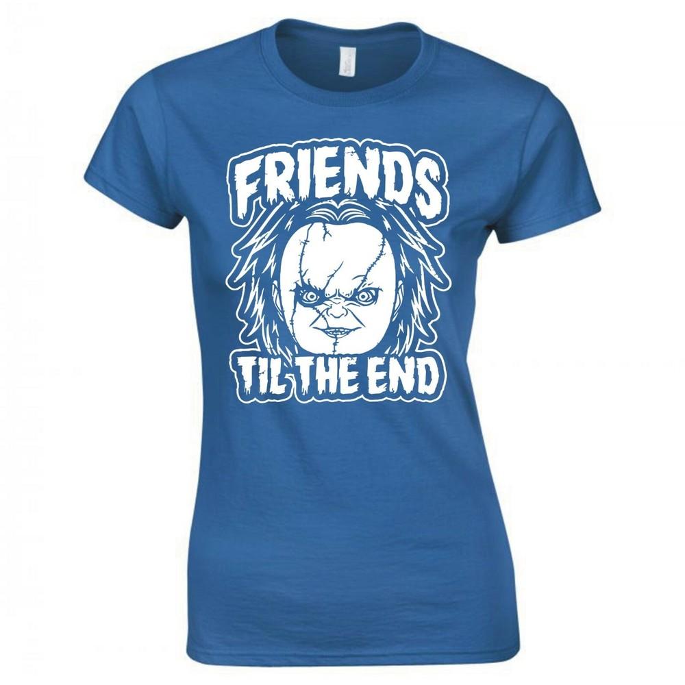 Inspired By Childs Play Friends Til The End Skinny Fit TShirt