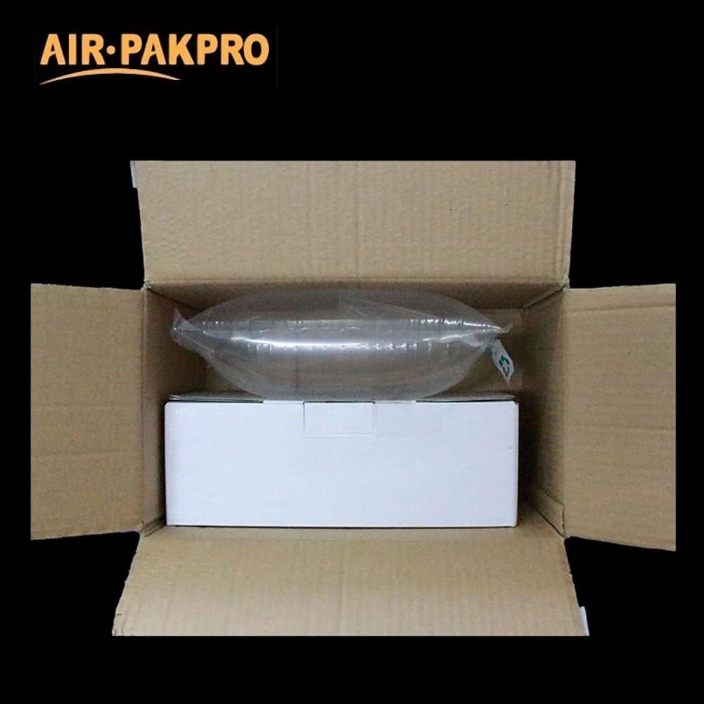 100 Pack,Free Hand Pump AIR PAKPRO 3.9x5.9inch Clear Plastic Inflatable Air Packaging Bags Air Pillows Air Cushions Buffer Bags Void Fill Cushioning