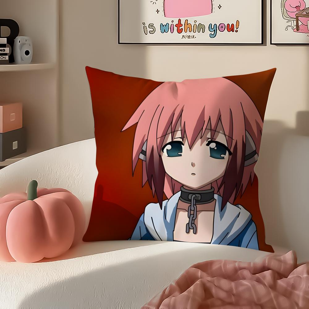 

SSora no OOtoshimono Cushion Cover Pillowcase Short Plush Invisible zipper Room Sofa Cushion Cover 30X30cm