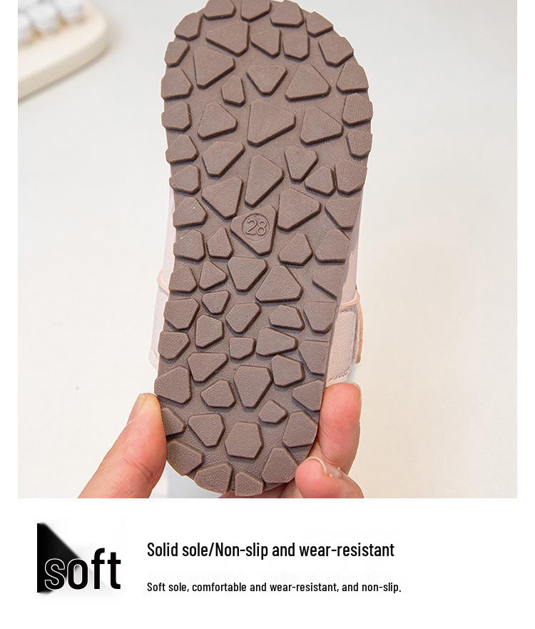 Children's 2025 Spring/Summer Crocs: Soft-Soled Sandals for Boys and Girls, Baby and Toddler Walking Shoes.