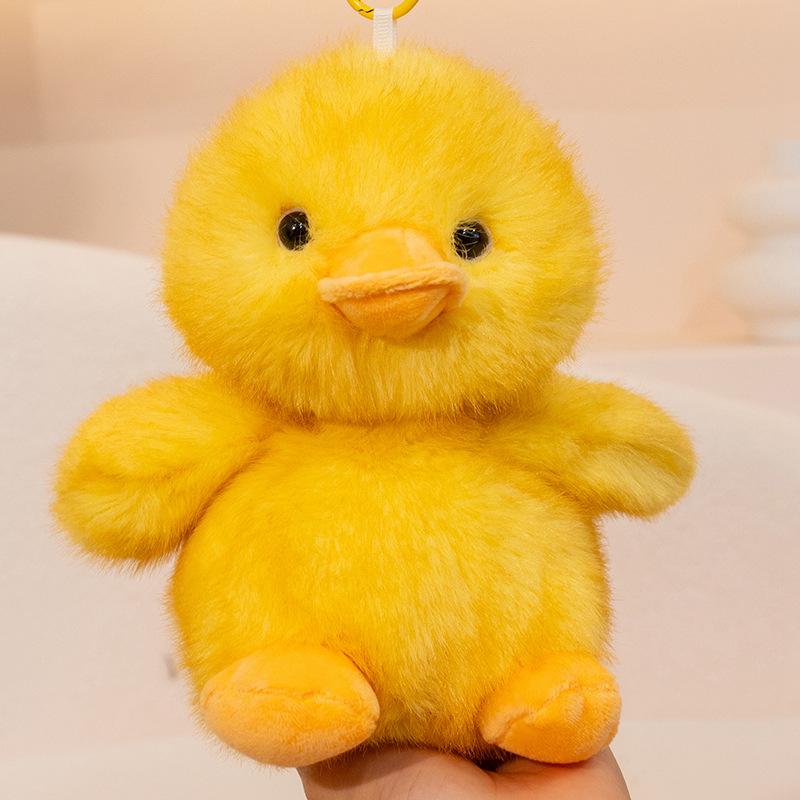 Soft Yellow Duck Plush Toy - Baby Soothing and Sleeping Doll