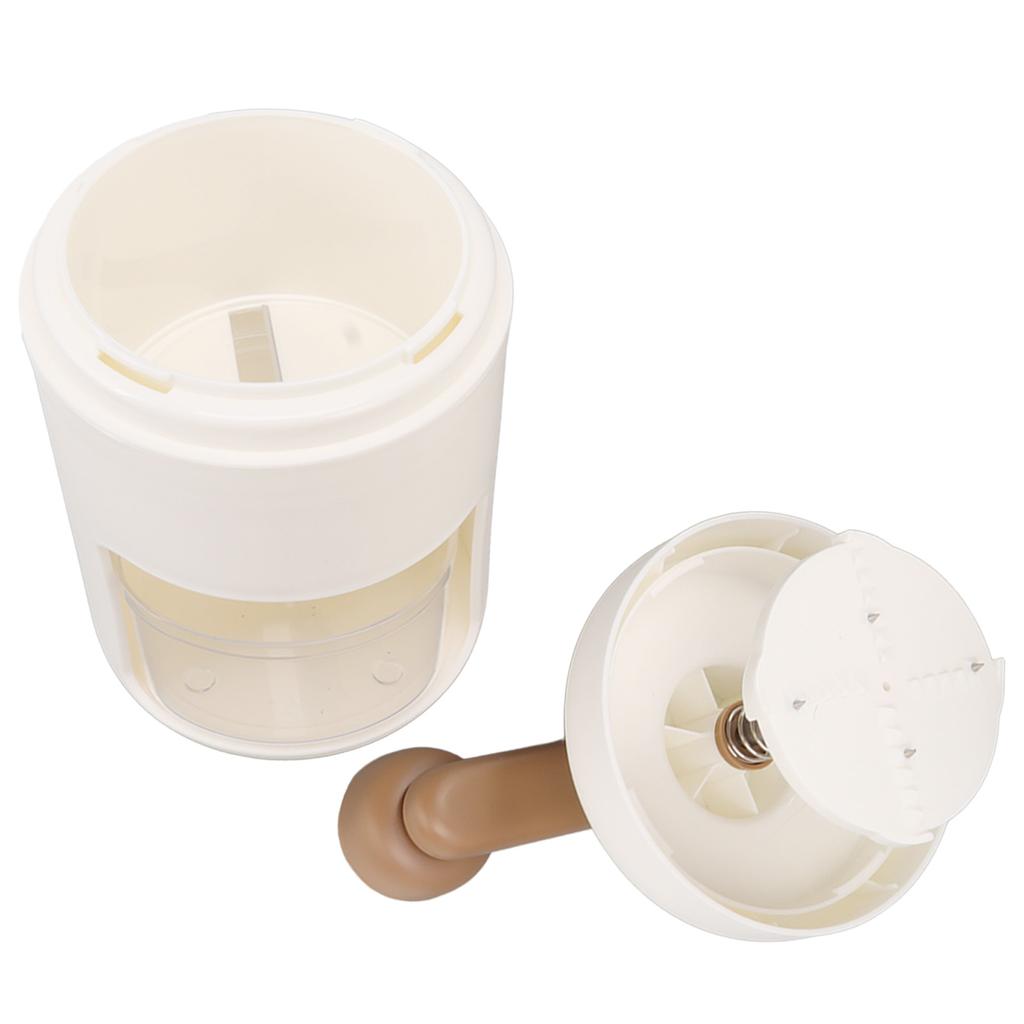 Manuelle Eiszerkleinerer Hand Eisraspelmaschine Schneekegelbereiter Getränke DIY Set für Zuhause Küche