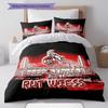 Biancheria da letto con motivo logo FC Köln Decorazione per la casa Regalo di compleanno ( 1 copripiumino + 2 federe, senza imbottitura),merchandising per fan.