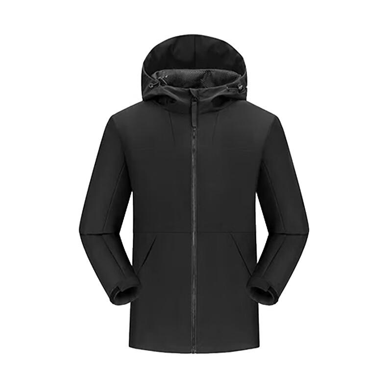 Color-Blocked Outdoor Windbreaker Jacket D21 XL