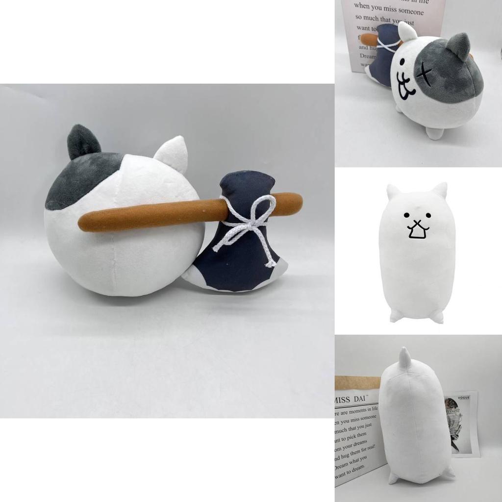 Peluche Battle Cats Morbido Tessuto Peluche Ottimo Regalo Per Fan E Collezionisti