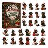 Cute Animal Hanging Pendant 2026 Dachshund Advent Calendar, 24 Days Acrylic Baseball Dog Figures Ornaments for Tree Christmas Countdown Collectible