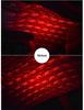 Car Ceiling Red LED Atmosphere Projector Galaxy Star Light Set Armrest Box Mount