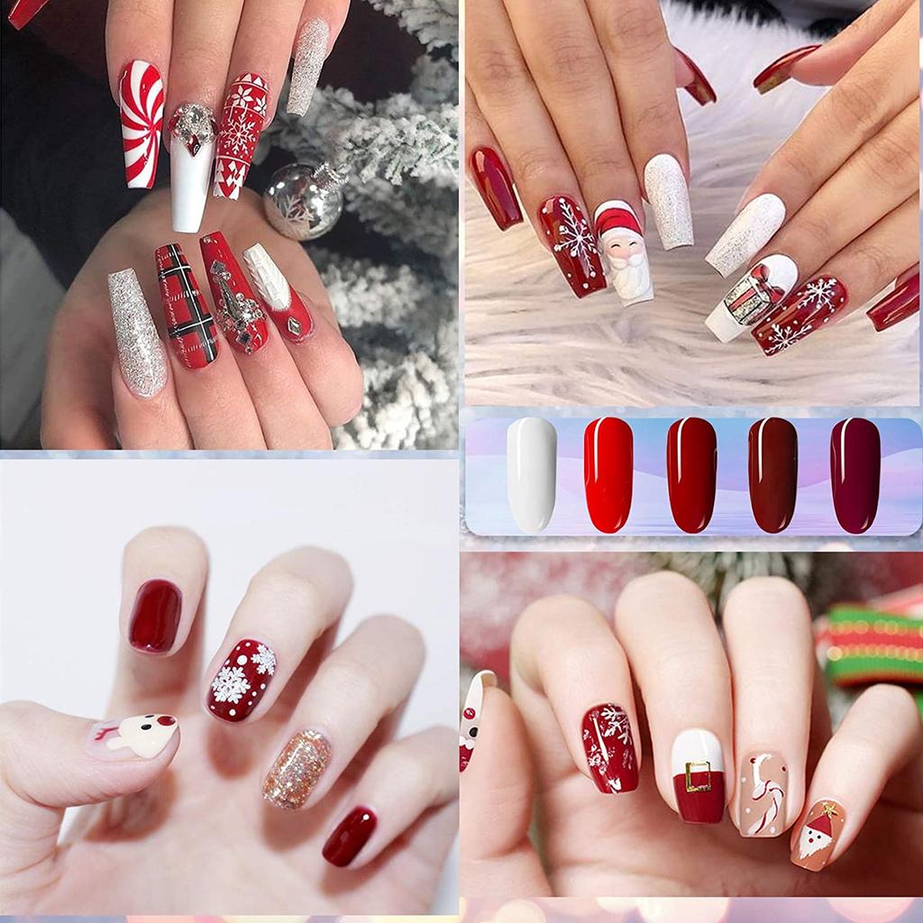 7pcs Nail Art Brushes Set Mutifunctional Nail Painting Brush Manicure Nail Art Brush