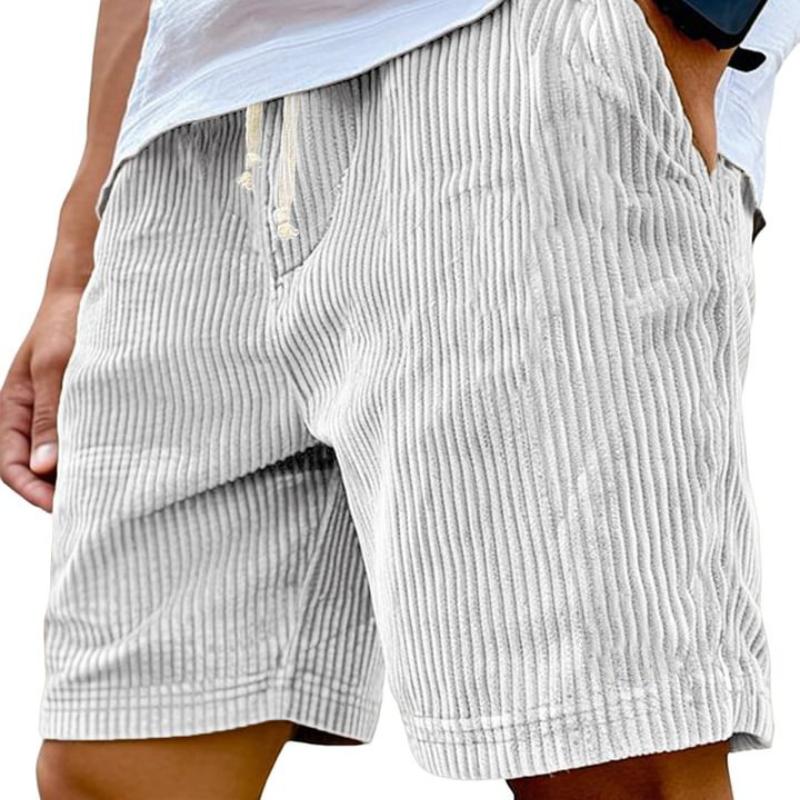 Herren Retro Modische Schnür-Freizeitshorts Mit Sorgfältig Entworfenen Taschen, Leichter Stretchstoff