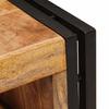 Wine Rack Brown 120 X 45 X 33 Cm Solid Thick Mango Wood