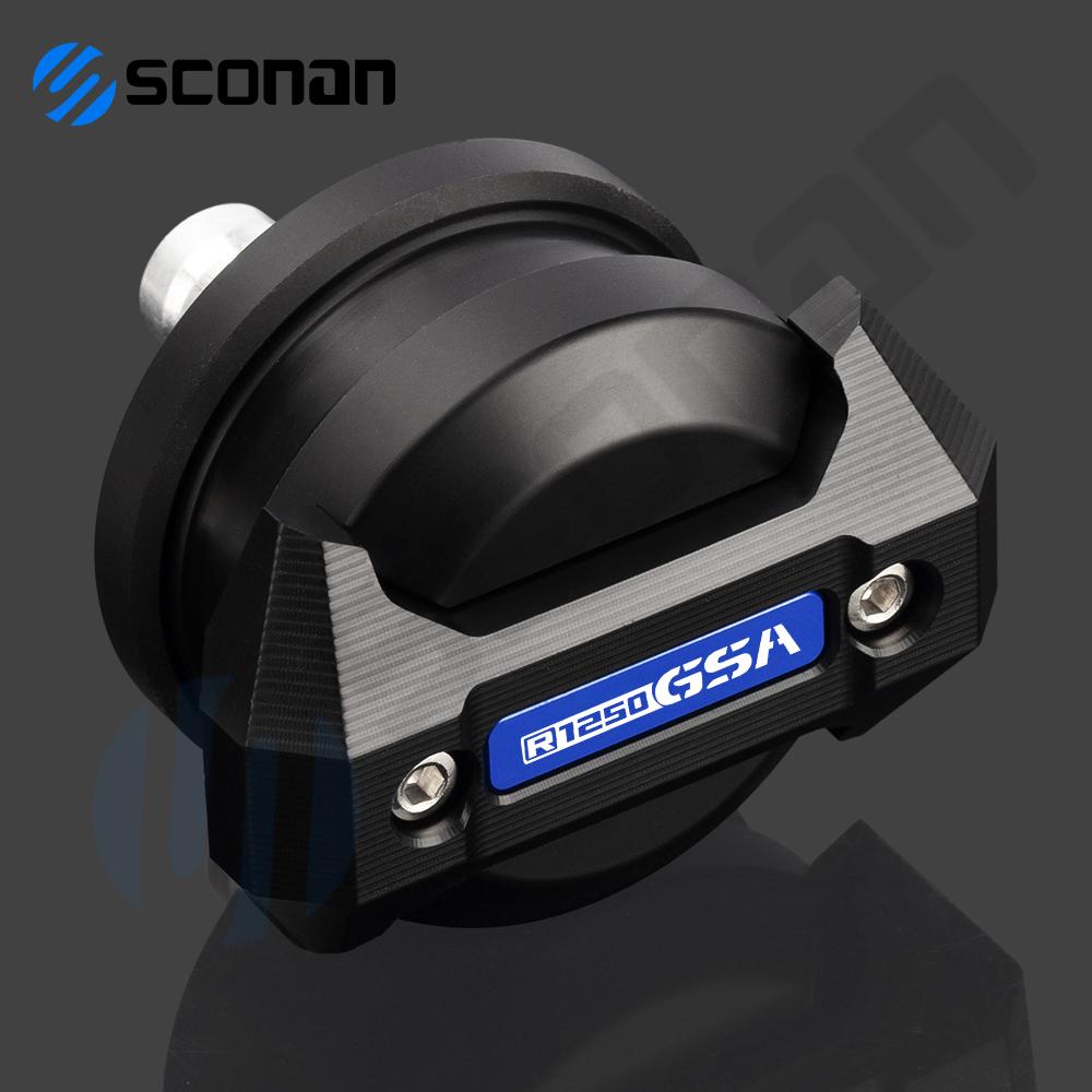 Akcesoria Motocyklowe Dla BMW R1250GSA R1250 GS ADV R 1250GS ADVENTURE Aluminiowy Ochraniacz w razie Upadku Ochrona Koła CNC