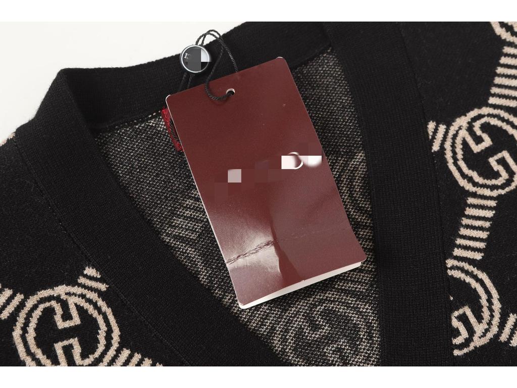 Cross 25Ss Unisex V-Neck Knit Cardigan: Autumn/Winter Fashion, Loose & Trendy Style