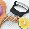 Helpful Onion Holder Good Toughness Comfortable Grip Convenient Durable Guide Slicing Cutter Cooking