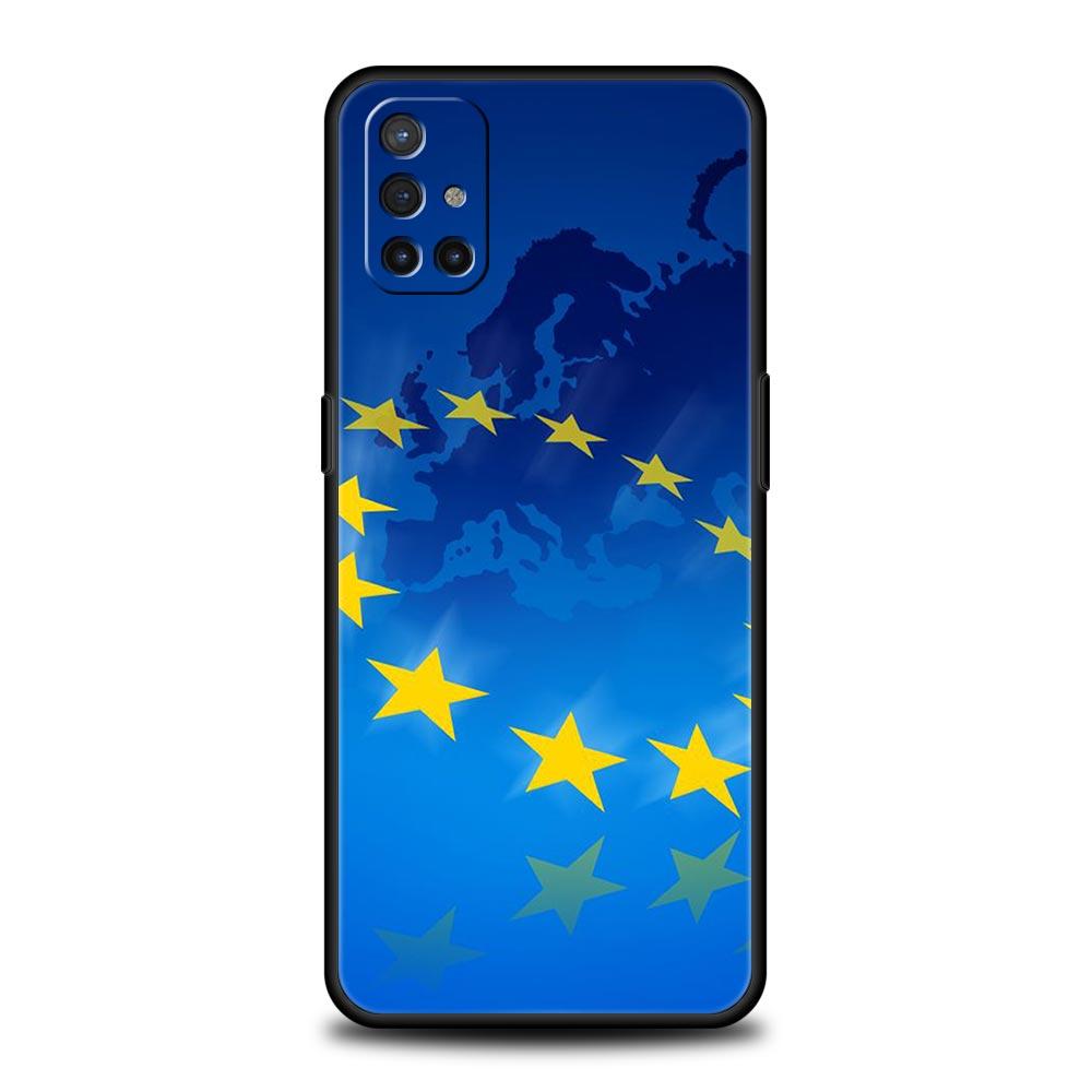 

EU flag Phone Case For OnePlus 15 13 12 11 10 Pro 13T 13R 12R 9 8T 8 7 7T 9R Nord 2T CE 2 3 4 5G Soft Cover OnePlus 13T