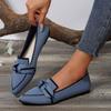 New Pointed Toe Flat Bottom Single Shoes Spring Autumn Woman  Loafers Bowknot Mesh Casual Shoe Walking Ladies Light Soft Sole